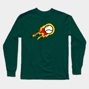 The Flaming Sliotar Long Sleeve T-Shirt